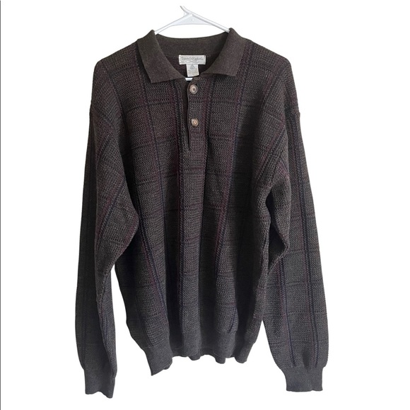 Tricots St Raphael Other - Merino Wool Italian Style Button Sweater